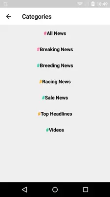 Horse Racing Latest News android App screenshot 5